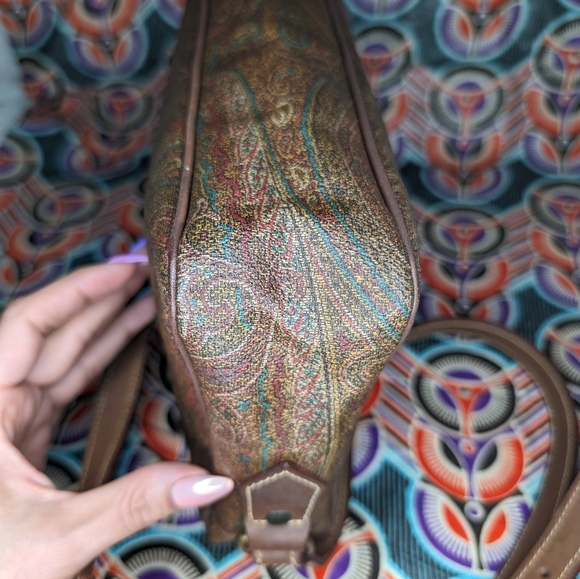 Etro Paisley Trocadero Style Crossbody - Picture 8 of 13